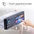 abordables Kits Bluetooth/mains libres pour voiture-Lecteur MP5 de voiture de 4,1 pouces, écran tactile capacitif HD 1din, support audioradio stéréo sans fil, télécommande SWC/port de chargement de téléphone/appel mains libres/lien miroir/carte