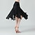 voordelige Oefen Kleding-Ballroomdansen Rokken Plooien Pure Kleur Gesplitst Dames Prestatie Opleiding Hoog Polyester