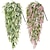 billiga Artificiell Blomma-2st falsk hängande blomma, konstgjord lavendelbukett vinranka hängande växter falska murgröna vinblad för uteplats hem sovrum bröllop inomhus utomhus väggdekor, heminredning, estetisk rumsdekor