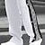 tanie Spodnie dresowe-Męskie Spodnie dresowe Uprawiający jogging Spodnie Ściągana na sznurek Elastyczny pas Przycisk boczny Kolorowy blok Komfort Oddychający Codzienny Święto Sport Moda Czarny Biały