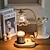 halpa kynttilänlämmitin-ajastettu sulava vahalamppu kielo aromaterapiakynttilä sulava kynttilälamppu retro makuuhuoneen pöytälamppu amerikkalainen retro hirsilahja