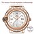 baratos Relógios Quartz-Olevs relógio de quartzo feminino minimalista moda casual relógio de pulso luminoso calendário à prova d&#039;água decoração relógio de liga
