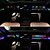 tanie Oświetlenie wnętrza samochodu-oświetlenie led wnętrza samochodu, centralne sterowanie, nastrojowe światła streamer magiczne kolory, nastrojowe światła, akrylowe, ukryte USB, bezprzewodowe oświetlenie dekoracyjne