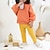 ieftine Pantaloni-Copil Fete Leginși Culoare solidă Adorabil Școală Bumbac 3-7 ani Primăvară alb. galben. negru.