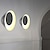 billiga Vägglampor för inomhusbelysning-led vägglampor 300° vridbar varmvit cirkeldesign inomhus vägglampor för sovrum badrum hall dörr trappa 110-240v