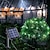 abordables Guirlandes Lumineuses LED-Guirlande lumineuse solaire d&#039;extérieur, guirlande lumineuse à énergie solaire avec 8 modes de décoration étanche en fil de cuivre pour arbres de patio, fête de mariage de Noël