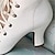 ieftine Ghete de Damă-Pentru femei Cizme Bullock Pantofi Mărime Plus Size Pantofi de epocă Petrecere Birou Zilnic Bloc Culoare Iarnă Toc Mic Vârf rotund Elegant Casual minimalism Lenjerie Imitație Piele Negru Alb Rosu