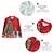 abordables Polo con cremallera 3d-Hombre POLO Camiseta de golf Árbol Estampados Copo Cuello Vuelto Rojo Impresión 3D Navidad Calle Manga Larga Cremallera Estampado Ropa Moda Design Casual Suave