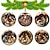 billige Julepynt-julepynt bil hængende ornament, akryl 2d fladtrykt nøglering, valgfri akryl ornament og bil bakspejl tilbehør mindegavepakke