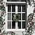 billige Begivenheds- og festartikler-bondehus julekrans, kreativ julekoglekrans med klokke holdbar feriekrans hoveddør hængende ornament til vinduesvæg hjem