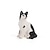 billiga Byggleksaker-pvc solid simulering husdjur katt modell svart och vit katt sträckt lat katt leker med katt bordsskiva dekoration små ornament