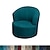abordables Cubierta de sillón y silla sin brazo-Funda para sillón giratorio de barril de jacquard, funda elástica color burdeos para sillón giratorio, funda para sofá, funda para sillón de club redondo moderno