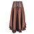 cheap Historical &amp; Vintage Costumes-Retro Vintage Punk &amp; Gothic Medieval Renaissance Steampunk Skirt Goth Girl Women&#039;s Flounced Masquerade Casual Daily Skirts