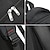 お買い得  リュックサック-男性用 バックパック スクールバッグ 機能的なバックパック バックパック 学校 アウトドア 日常 純色 オックスフォード 大容量 高通気性 ジッパー ブラック ルビーレッド ブルー