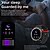 baratos Smartwatch-LOKMAT ZEUS 5 PRO Relógio inteligente 1.46 polegada Relógio inteligente Bluetooth Podômetro Aviso de Chamada Monitor de Sono Compatível com Android iOS Feminino Masculino Suspensão Longa Chamadas com