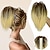 Χαμηλού Κόστους Σινιόν-1 τμχ ακατάστατος κότσος κομματάκι μαλλιών ανάγλυφο κότσοι για τα μαλλιά κομμάτι νύχι κλιπ σε κομμάτια μαλλιών σινιόν επεκτάσεις κότσων μαλλιών ακατάστατος κότσος για τα μαλλιά scrunchies για γυναίκες