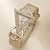 olcso Quartz órák-5db/szett női luxus háromszög mutatós kvarc óra fényes strassz analóg karóra &amp; ékszer szett, ajándék anyának