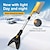 ieftine Instrumente de Curățat-racletă multifuncțională pentru zăpadă cu mână lungă mătură de zăpadă mâner retractabil perie de zăpadă eva cap de zdrobire cu 6 dinți pentru răzuit gheață cap îngroșat pentru spargerea gheții