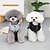 baratos Casacos-Cachorros Gatos Casacos Jaqueta Moda Casual Inverno Prova-de-Água Quente Respirável Macio Lavável Ao ar livre Casual / Diário Roupas para cães for Bichon Frise Pomerânia Animais de Pequeno Porte