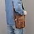Χαμηλού Κόστους Ανδρικές τσάντες-vintage πρώτης στρώσης ανδρική τσάντα χιαστί από δέρμα αγελάδας τσάντα ώμου τρελό τσαντάκι αλόγου από γνήσιο δέρμα τσάντα messenger