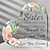 cheap Statues-1pc, Friends Gifts For Women Friendship Bestie Plaque For Female Best Sunflower Flower Gift Sister Gift Birthday Thank You Gift For Women Acrylic Friendship