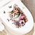 お買い得  3Dウォールステッカー-猫の花トイレデカール、浴室トイレ水クローゼット用装飾ステッカー、家庭用DIYデカール、取り外し可能な浴室の壁ステッカー