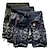 abordables Classique-Homme Shorts cargo Short camouflage Shorts de Randonnée Multi-poches Camouflage Longueur Genou Quotidien ancien Streetwear Vert Véronèse Bleu