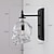 billige Indendørsvæglamper-i1-light creative skull væglampe, retro industriel glasvæglampe, spoof væglampetter velegnet til gange, trapper &amp; barer