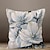 Недорогие цветочный и растительный стиль-Двусторонняя наволочка с синим цветком, 1 шт., мягкая декоративная квадратная наволочка, наволочка для спальни, гостиной, дивана, кресла
