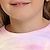 abordables t-shirts 3d fille-Fille 3D Licorne Tee-shirts Chemise Rose manche longue 3D effet Automne Hiver Actif Mode Le style mignon Polyester Enfants 3-12 ans Col Ras du Cou Extérieur Casual du quotidien Standard