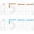 billiga Anteckningsböcker och planerare-1st a5 64 ark 2024-2026 kalenderbok spole bok anteckningsblock dagbok planering bok akademisk planering