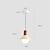 tanie Światła wysp-lampa wisząca metalowy klosz lampy wiszącej, żyrandol sufitowy do montażu podtynkowego, pojedyncza lampa wisząca z gwintem e27, oprawy oświetleniowe do dekoracji kawiarni 110-240 V