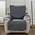 abordables Housse de fauteuil inclinable-Housse de chaise inclinable imperméable matelassée pour grande chaise inclinable, housse de siège réversible et lavable avec sangles élastiques réglables pour enfants et animaux domestiques