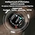abordables Montres connectées-LOKMAT ZEUS 5 PRO Montre intelligente 1.46 pouce Smartwatch Montre Connectée Bluetooth Podomètre Rappel d&#039;Appel Moniteur de Sommeil Compatible avec Android iOS Femme Hommes Longue Veille Mode