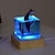 cheap Decorative Lights-Marine Resin Whale Humpback Whale 5cm/2inch Cube Ornament Luminous Mini Night Light Birthday Christmas Gift