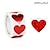 levne Svatební dekorace-500ks/role jiskra samolepky srdce červená láska scrapbooking samolepka na Valentýna svatební dárková krabice taška dekorace narozeniny den matek den žen bílý dárek k valentýnu