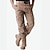 levne Cargo kalhoty-Pánské Kargo kalhoty Nákladní kalhoty Taktické kalhoty Multi kapsa Straight-Leg Bez vzoru Pohodlné Prodyšné Ležérní Denní Dovolená Sportovní Módní Černá Armádní zelená