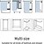 preiswerte Weihnachtsbad-Weihnachtsdekoration, Duschvorhang mit Haken, Badezimmer-Dekor, wasserdichtes Stoff-Duschvorhang-Set (4 Stück, inklusive U-förmigem Teppich, WC-Deckelbezug, Badematte, 180 x 180 cm Duschvorhang).