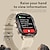 billige Smartwatches-iMosi QX11 Smart Watch 1.96 inch Smartur Bluetooth Skridtæller Samtalepåmindelse Aktivitetstracker Kompatibel med Android iOS Dame Herre Handsfree opkald Vandtæt Mediakontrol IP68 43 mm urkasse