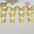 abordables Decoraciones de bodas-12 unids/set 3d pegatinas de mariposa huecas del Día de San Valentín para decorar cumpleaños, bodas, festivales, bailes, pegatinas de pared artísticas.
