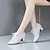 cheap Latin Shoes-Women&#039;s Latin Shoes Practice Trainning Dance Shoes Performance Training Heel Cuban Heel Round Toe Lace-up Adults&#039; Black White