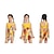 cheap Swimwear-Kids Girls&#039; Swimsuit Training Graphic Active Bathing Suits 7-13 Years Summer leaf mesh