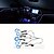 זול תאורת פנים לרכב-1 יח מכונית LED רצועת אורות LED קישוט אורות אווירה / אורות סביבה נורות תאורה עם יציאת USB עבור אוניברסלי כל השנים