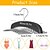 cheap Clothing Rack Storage-1pc Tank Top Hangers, Bra Ties Organizer For Closet, 24 Storage Hooks, Non-Slip Hanging Tie Holder, Closet Organize And Storage For Neckties Belts Scarves Tank Tops Accessories