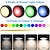 billige skap lys-led pucklys med fjernkontroll, 13 farger utskiftbare batteridrevne trådløse skaplys, underskapsbelysningsstav på trykklys, fargeendring under benkelys