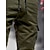abordables Pantalones cargo-Hombre Pantalones cargo Bolsillo Plano Comodidad Transpirable Exterior Diario Noche Moda Casual Negro Verde Ejército