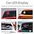 billige Interiørlamper til bil-starfre bil bakvindu ledet bil display app bluetooth fargerik display skrivebord atmosfære dekorasjon klokke piksel skjerm