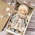 abordables Muñecos-Nueva muñeca de algodón muñeca artista hecha a mano muñeca intercambiable caja de regalo para manualidades embalaje