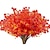 baratos Plantas Artificiais-1 peça flor artificial colorida de outono resistente a uv planta interna/externa suspensa plantador casa cozinha escritório decoração de jardim de casamento
