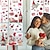 cheap Wedding Decorations-9pcs/set Valentine&#039;s Day Static Window Stickers Gnomes Gnomes Window Glass Window Stickers.